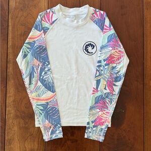 Wave Riding Vehicles Surf Shop (WRV) Tropical Long Sleeve Rashguard